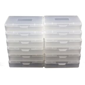 12 Pcs Gameboy Game Cartridge Cases for GBA SP GBM Plastic Dust Protection Covers in Saudi Arabia