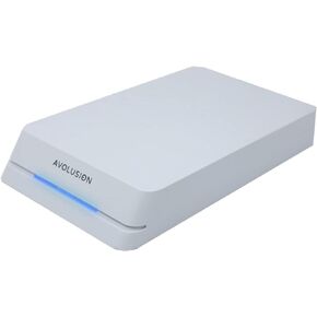 Avolusion HDDGear Pro 8TB 7200RPM USB 3.0 External Gaming Hard Drive (for PS5) White (Renewed) in Kuwait