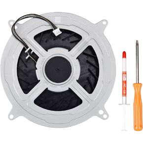 New Replacement PS5 CPU Cooling Fan, Internal Cooler Fan Replacement for Sony PlayStation 5 PS5 CFI-1015A CFI-1115A CFI-1118A CFI-1215A Series 12V 2.15A 23 Blades Fan 17 Blades in Saudi Arabia