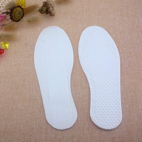 5/10/20 Pairs Disposable Breathable Thin Insoles Barefoot Insoles for US Size 6-9 (5 Pairs) in Kuwait