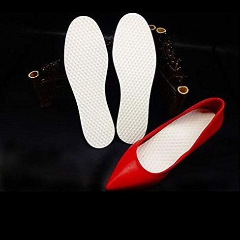 5/10/20 Pairs Disposable Breathable Thin Insoles Barefoot Insoles for US Size 6-9 (5 Pairs) in Kuwait