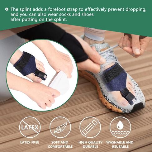 Toe Straightener, Hammer Toe Corrector for Women and Men, Toe Splint for Broken toe, Claw Toe, Bent Toe, Crooked Toe, Curled toe, Mallet Toe, Toe Brace for Second Toe to Pinky Toe Support in Saudi Arabia