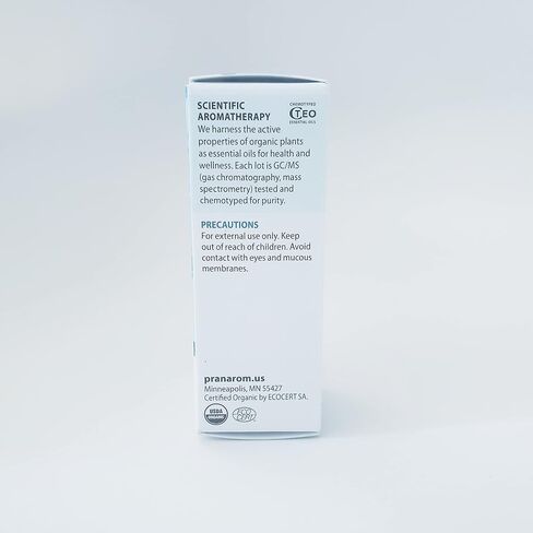 Pranarom - Aromacalm Stress Relief Diffusion Blend (5ml) - Orange, Bergamot, Lavender, Ylang Ylang - Essential Oil for Stress Relief & Mental Wellness | USDA and ECOCERT Certified Organic in Kuwait