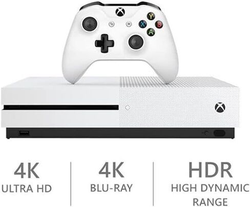 Microsoft - Xbox One S 500GB Console - White - ZQ9-00028 (Renewed) in Saudi Arabia