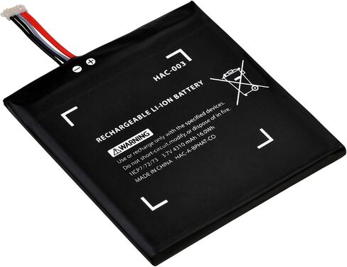 PowerTrust HAC-003 Rechargeable Battery Compatible with Nintendo Switch 2017 Game Console HAC-001 HAC-A-BPHAT-C0 HAC-S-JP/EU-C0 Console Batteries in Saudi Arabia