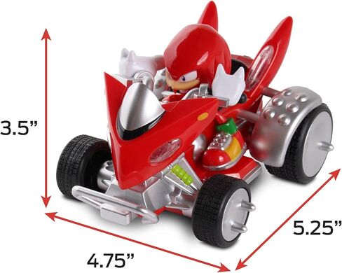 NKOK Sonic & Sega All-Stars Racing Pull Back Knuckles, Multi in Saudi Arabia