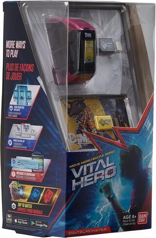 Vital Hero Digimon - PVC أزرق مقاس واحد للساعة in Kuwait