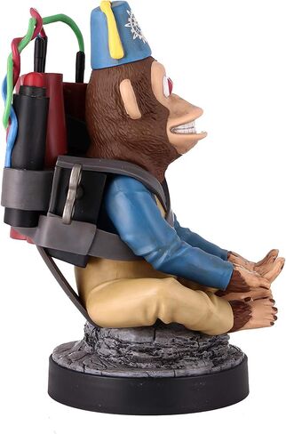 Exquisite Gaming: Call of Duty: Monkeybomb - Original Mobile Phone & Gaming Controller Holder, Device Stand, Cable Guys, Licensed Figure in Saudi Arabia