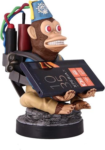 Exquisite Gaming: Call of Duty: Monkeybomb - Original Mobile Phone & Gaming Controller Holder, Device Stand, Cable Guys, Licensed Figure in Saudi Arabia