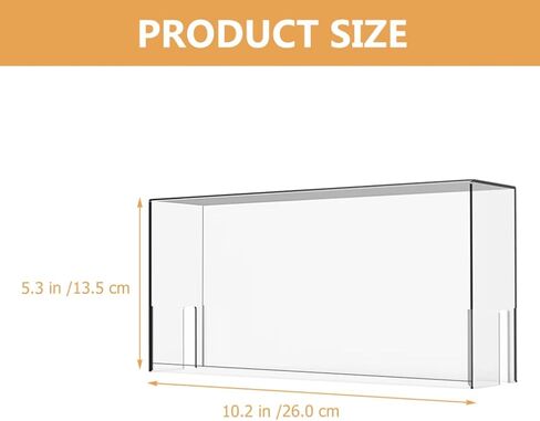 كابيلوك علبة علبة اكريليك شفافة مضادة للخدش من الغبار وحامل خرطوشة متوافقة مع نينتندو سويتش مع حافظة عرض شفافة in Kuwait