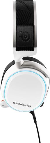 سماعة الألعاب السلكية SteelSeries Arctis Pro + GameDAC - صوت عالي الدقة معتمد - DAC ومضخم صوت مخصص - لأجهزة PS5/PS4 والكمبيوتر الشخصي - أسود in Kuwait