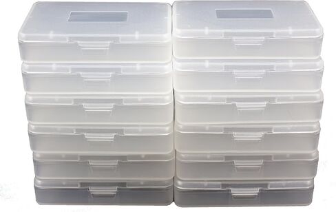 12 Pcs Gameboy Game Cartridge Cases for GBA SP GBM Plastic Dust Protection Covers in Saudi Arabia