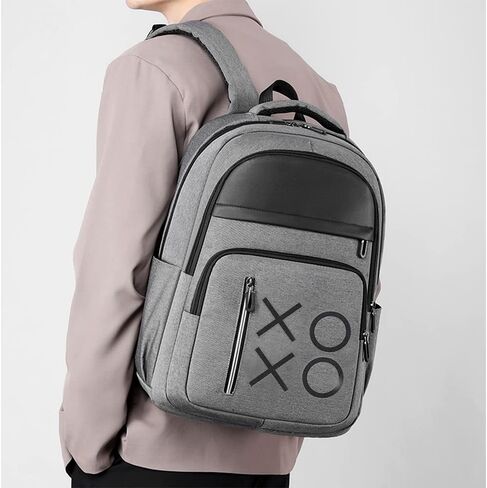 YB-OSANA Gaming Console Backpack Travel Carrying Case with USB Port Multiple Pockets for PS5/Controllers/Gaming Accessories (Blue) in Kuwait