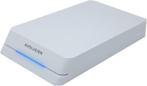 Avolusion HDDGear Pro 8TB 7200RPM USB 3.0 External Gaming Hard Drive (for PS5) White - 2 Year Warranty in Saudi Arabia
