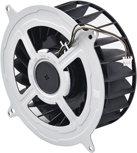 New Replacement PS5 CPU Cooling Fan, Internal Cooler Fan Replacement for Sony PlayStation 5 PS5 CFI-1015A CFI-1115A CFI-1118A CFI-1215A Series 12V 2.15A 23 Blades Fan 17 Blades in Saudi Arabia