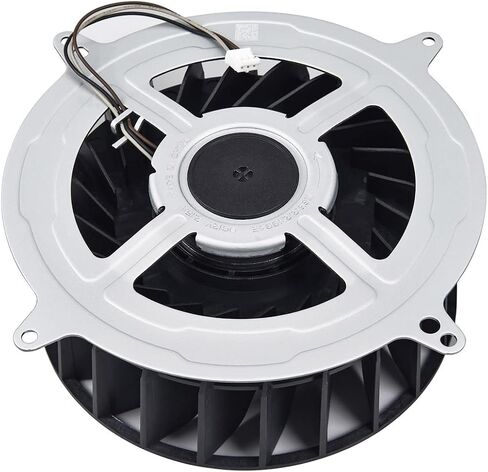 New Replacement PS5 CPU Cooling Fan, Internal Cooler Fan Replacement for Sony PlayStation 5 PS5 CFI-1015A CFI-1115A CFI-1118A CFI-1215A Series 12V 2.15A 23 Blades Fan 17 Blades in Saudi Arabia
