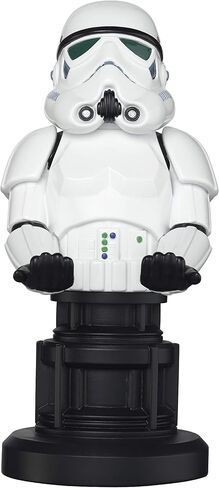 Exquisite Gaming: Star Wars: Darth Vader - Original Mobile Phone & Gaming Controller Holder, Device Stand, Cable Guys, Licensed Figure (Multi-colored) in Saudi Arabia