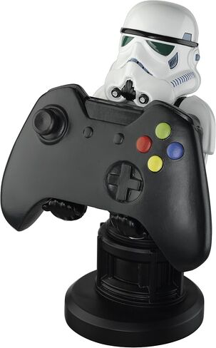 Exquisite Gaming: Star Wars: Darth Vader - Original Mobile Phone & Gaming Controller Holder, Device Stand, Cable Guys, Licensed Figure (Multi-colored) in Saudi Arabia
