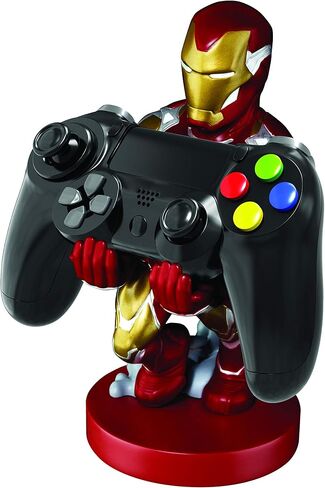 Exquisite Gaming: Star Wars: Darth Vader - Original Mobile Phone & Gaming Controller Holder, Device Stand, Cable Guys, Licensed Figure (Multi-colored) in Saudi Arabia