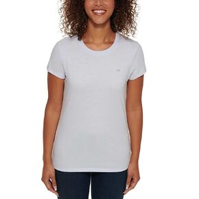 Calvin Klein Jeans Ladies' Logo Crewneck Tee | Womens Summer Tops Graphic Tees | Womens Short Sleeve Tops in Saudi Arabia