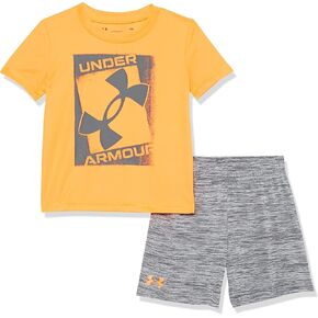 Under Armour baby-boys Tee and Short Set, Short Sleeve and Tank Designs, Lightweight and Breathable