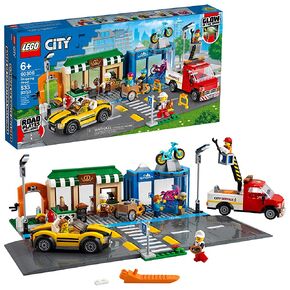 LEGO City Shopping Street 60306 Building Kit; Cool Building Toy for Kids, New 2021 (533 Pieces) in Kuwait