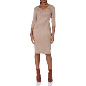 GUESS Women's Long Sleeve Gisele Sweater Dress in Kuwait