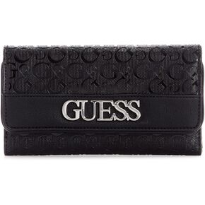 حقيبة يد نسائية نحيفة بشعار Brooker من GUESS Factory in Kuwait