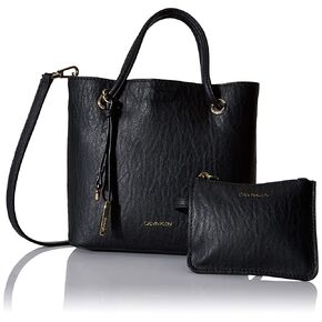 Calvin Klein Gabrianna Bubble Lamb Mini Tote Crossbody in Saudi Arabia