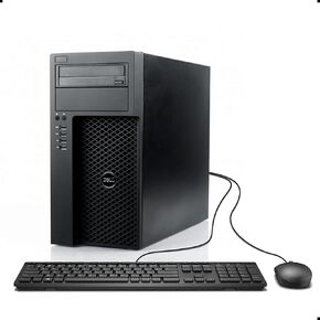 DELL Precision T1700 Tower Workstation Intel i7 i7-4770 3.40 G,16G,512G SSD+3T,Radeon HD 4650 1G VC,DVD,WiFi,HDMI,DP Port,VGA,BT 4.0,W10P64 (Renewed)-Support-English/Spanish'] in Kuwait