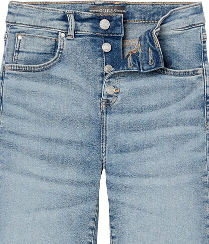 GUESS Girls' Big Stretch Denim Bermuda Shorts in Saudi Arabia