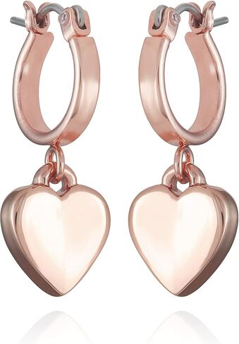 GUESS Rose-Gold Huggie Hoop Earrings in Saudi Arabia