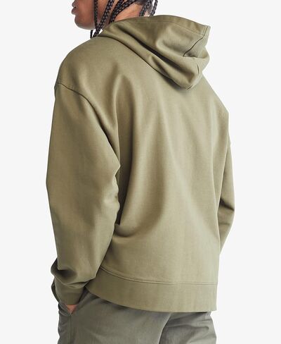 Calvin Klein Men's Relaxed Fit Logo French Terry Hoodie in Saudi Arabia
