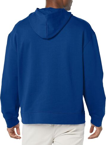 Calvin Klein Men's Relaxed Fit Logo French Terry Hoodie in Saudi Arabia