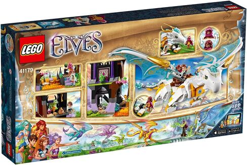 LEGO Elves Queen Dragon's Rescue 41179 Creative Play Toy for 9- to 12-Year-Olds in Saudi Arabia