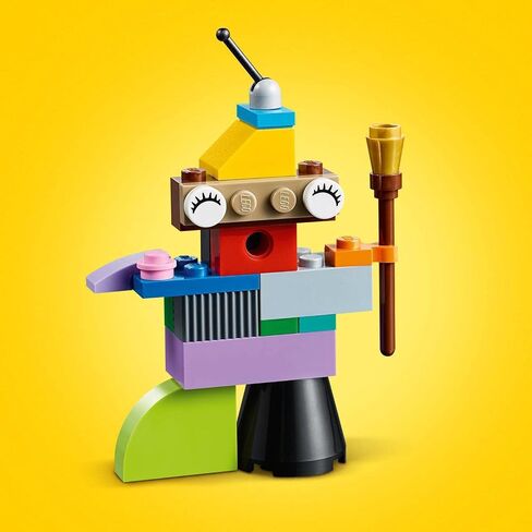 LEGO 11717 Classic Bricks Bricks Plates, Large Creative Building Toy for Kids, Gift for Boys and Girls Age 4 Plus with Wheels, Windows & 4 Baseplates in Saudi Arabia