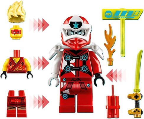 LEGO NINJAGO Kai Avatar - Arcade Pod 71714 Mini Arcade Machine Building Kit, New 2020 (49 Pieces) in Saudi Arabia