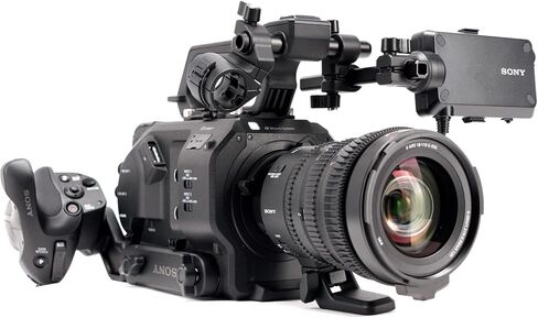 Sony PXW-FS7M2 4K XDCAM Super 35 Camcorder Kit with 18-110mm Zoom Lens Professional Camcorder, Black (PXWFS7M2K) in Saudi Arabia