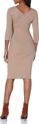 GUESS Women's Long Sleeve Gisele Sweater Dress in Kuwait