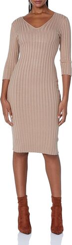 GUESS Women's Long Sleeve Gisele Sweater Dress in Kuwait