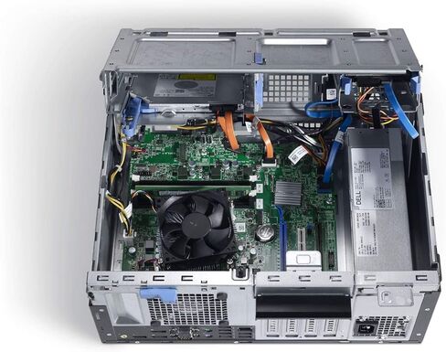 Dell OptiPlex 7040 Tower Computer Desktop PC, Intel Core i5-6500 3.20GHz Processor, | 16GB Ram, 128GB SSD + 500GB HDD | HDMI, AMD Radeon RX-550 4GB Graphics, Wireless WiFi, Windows 10 (Renewed) in Saudi Arabia