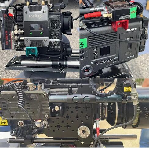 SZJELEN Square 3/8 Three-Side Extension Side Panel for Arri Red Sony Camera Link Teradek Vaxis Image Transmission, Monitor in Saudi Arabia