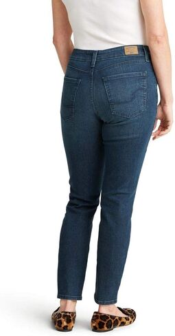 Signature by Levi Strauss & Co. بنطال جينز Gold Label النسائي الضيق بالكامل (قياسي وبلاس) in Saudi Arabia