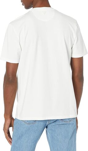 تي شيرت GUESS رجالي بتصميم Racer Stripe طويل الأكمام in Kuwait