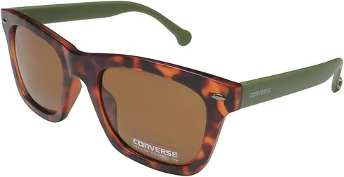 Converse Women's H071 Square Sunglasses, Tortoise, 55 mm in Saudi Arabia