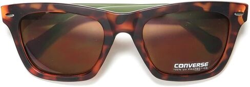 Converse Women's H071 Square Sunglasses, Tortoise, 55 mm in Saudi Arabia