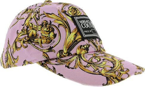 قبعة بيسبول فيرزاتشي جينز كوتور من الذهب الوردي بطباعة الباروك - مقاس واحد للرجال، ذهبي وردي، مقاس واحد, زهري ذهبي, One Size in Kuwait