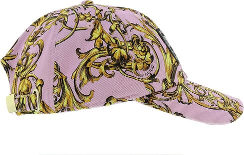 قبعة بيسبول فيرزاتشي جينز كوتور من الذهب الوردي بطباعة الباروك - مقاس واحد للرجال، ذهبي وردي، مقاس واحد, زهري ذهبي, One Size in Kuwait