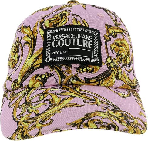 قبعة بيسبول فيرزاتشي جينز كوتور من الذهب الوردي بطباعة الباروك - مقاس واحد للرجال، ذهبي وردي، مقاس واحد, زهري ذهبي, One Size in Kuwait