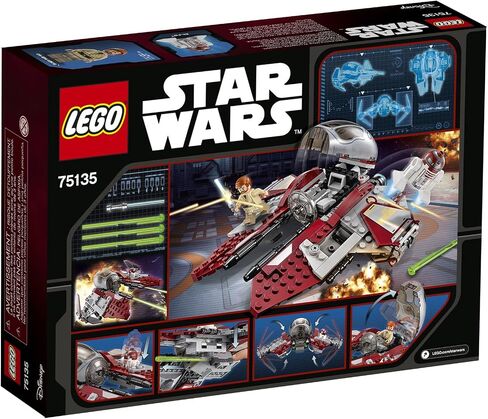 LEGO STAR WARS OBI-Wan's Jedi Interceptor 75135 Building Kit (215 Piece) in Saudi Arabia